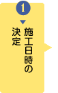 施工日時の決定